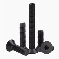 UNC UNF Countersunk Socket Head Screws Grade 10.9 Bolts Screw Black 4# 6# 8# 10#