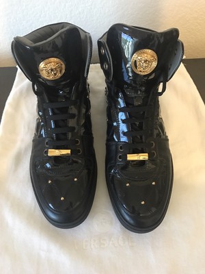 versace gold medusa sneakers