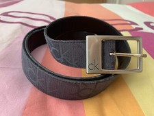 CALVIN KLEIN WOMAN BELT POLYESTER WITH LOGO STAMP