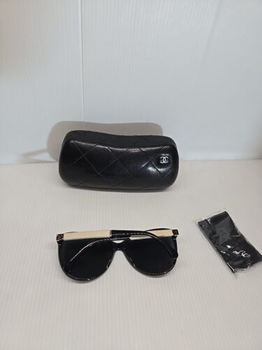 Woman’s Chanel Sunglasses Cat eye 5225 501/3f 58/15grey Lenses - Picture 6 of 8