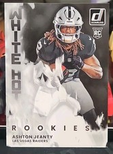 2025 Donruss #WHR-ASJ Ashton Jeanty White Hot Rookies Raiders