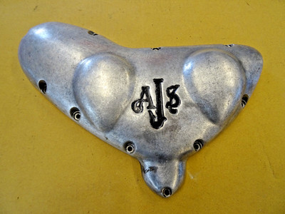 016868 AJS ÄUSSERE STEUERZEITENABDECKUNG MODELLE 20 30 31 500 650 TWIN ''GEBRAUCHT