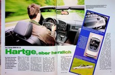 Sport Auto 07/1995 BMW 328i Cabrio E36 Hartge H3 mit 231PS im Fahrbericht auf 3