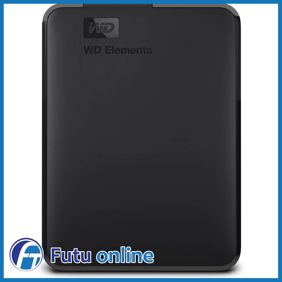 WD Elements 4TB USB 3.0 Black 2.5" USB 3.2 Gen 1 Micro-B 5Gbps Portable Drive