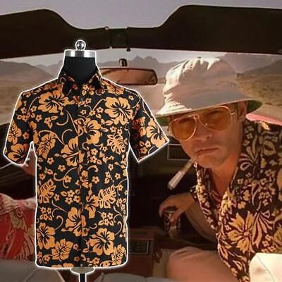 Fear and Loathing in Las Vegas Raoul Duke Cosplay T-Shirt Men's Hawaiian Shirt