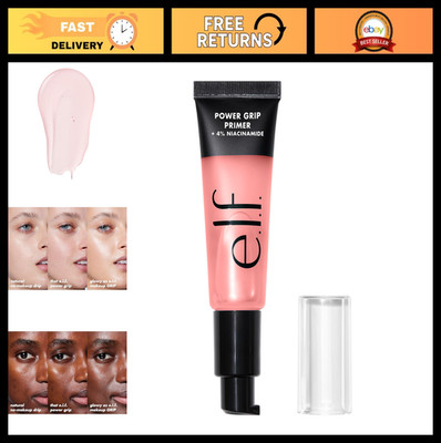 Hydrating Gel Face Primer with 4% Niacinamide, Evens Skin Tone, Grips Makeup, Ve