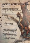Mythical Creature Ancient Copper Dragon Postcard PC311 Ephemera Wall Art  -Tonya — photo 2