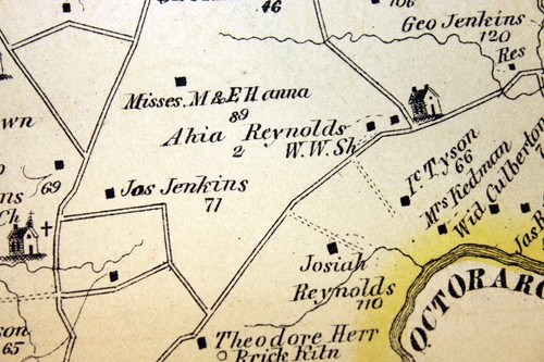 1875 Plat Map Borough of Marietta / Fulton Township Lancaster County PA - Picture 11 of 13