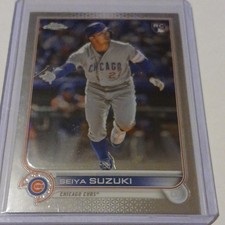 Topps Chrome Update Seiya Suzuki Rookie #USC115 Chicago Cubs MLB 2022 Card