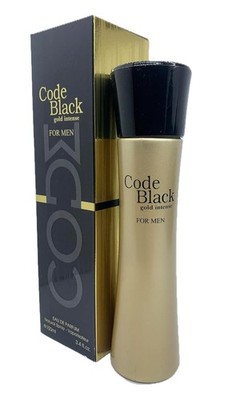 Code Black Gold Intense Men's Cologne 3.4 Fl. Oz. Eau de Parfum Spray