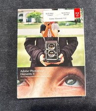 Adobe Photoshop Elements 11 Big Box Complete w Product Key Code Fast Shipping 