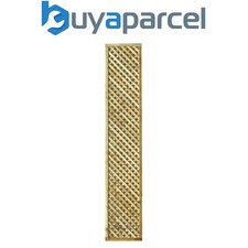 Zest 3 x Privacy Diamond Wooden Trellis 1.83m x 0.3m 1ft Garden Screen Support
