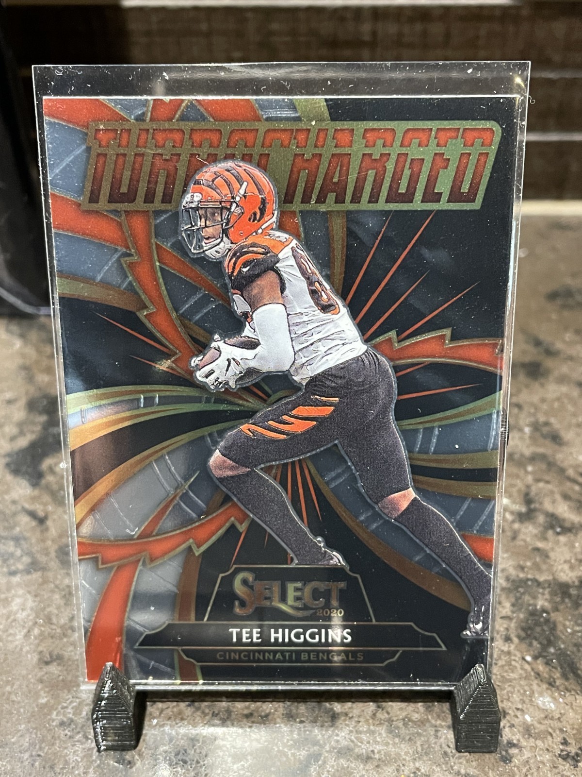 2020 Panini Select - Turbocharged Tee Higgins #T23 (RC)
