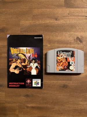 Virtual Chess 64 Nintendo 64 N64 Mit Anleitung Schach