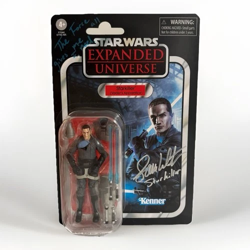 SAM WITWER SIGNED STAR WARS VINTAGE COLLECTION STARKILLER ACTION FIGURE JSA 🔥💫