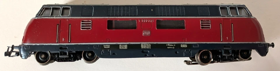 Marklin Märklin 3121 Vintage Train Pack V200 and 3 Passenger Cars- FREE SHIPPING - Image 3 of 4