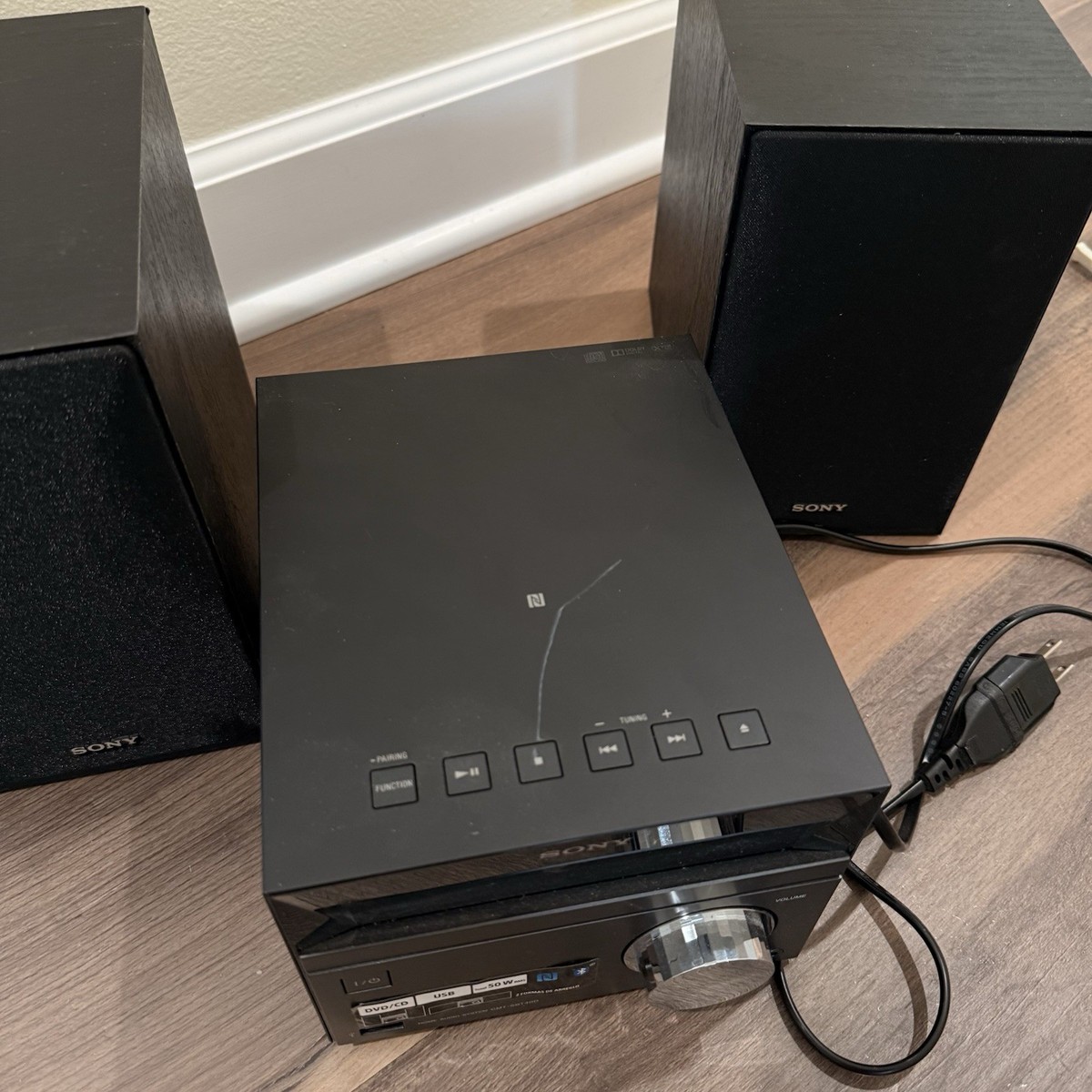 Sony CMT-SBT40D Home Audio System Bluetooth CD Radio USB +