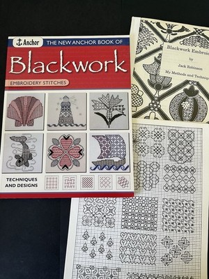 3-Black Work Counted Cross Stitch Embroidery Stitch