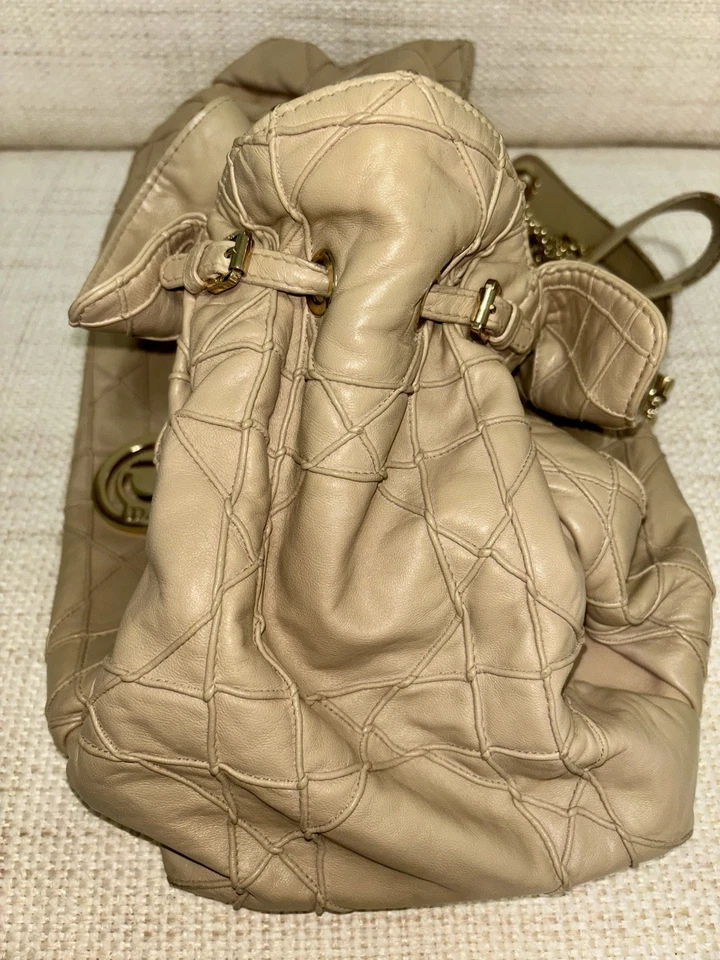 Bolso de Mano Christian Dior Le Trente Cordón Camel Cannage Foto 2 de 4