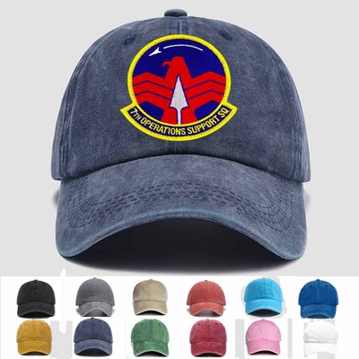 Customized Embroidered USAF 7th OPERATIONS SUPPORT SQ, Trucker Hat, Gift Idea