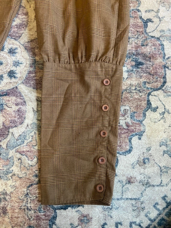 El Pirata Vestido Jodhpurs Pantalones Steampunk Juegos con disfraces Pantalones Victorianos XL Cuadros Foto 4 de 4