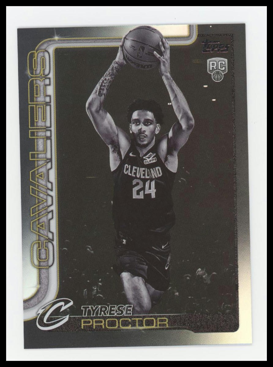 2025-26 Topps #250 Tyrese Proctor Blackout
