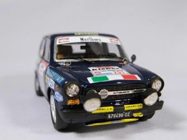 decal Autobianchi A112 Abarth Gr.1 #201 Rally S.Martino Castrozza 1977 Arena1/43 - Immagine 2 di 2