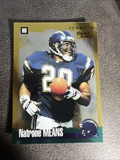 NATRONE MEANS GOLD ZONE SAN DIEGO CHARGERS 1994 SCORE North Carolina Tarheels