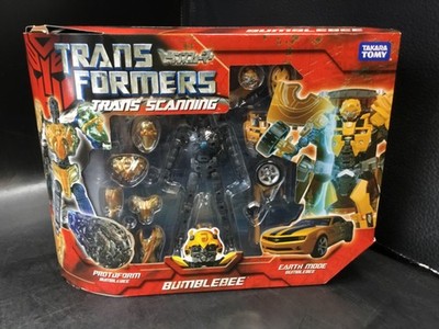 NIB Transformers Trans Scanning BUMBLEBEE Protoform & Earth Mode [TOMY 2008]