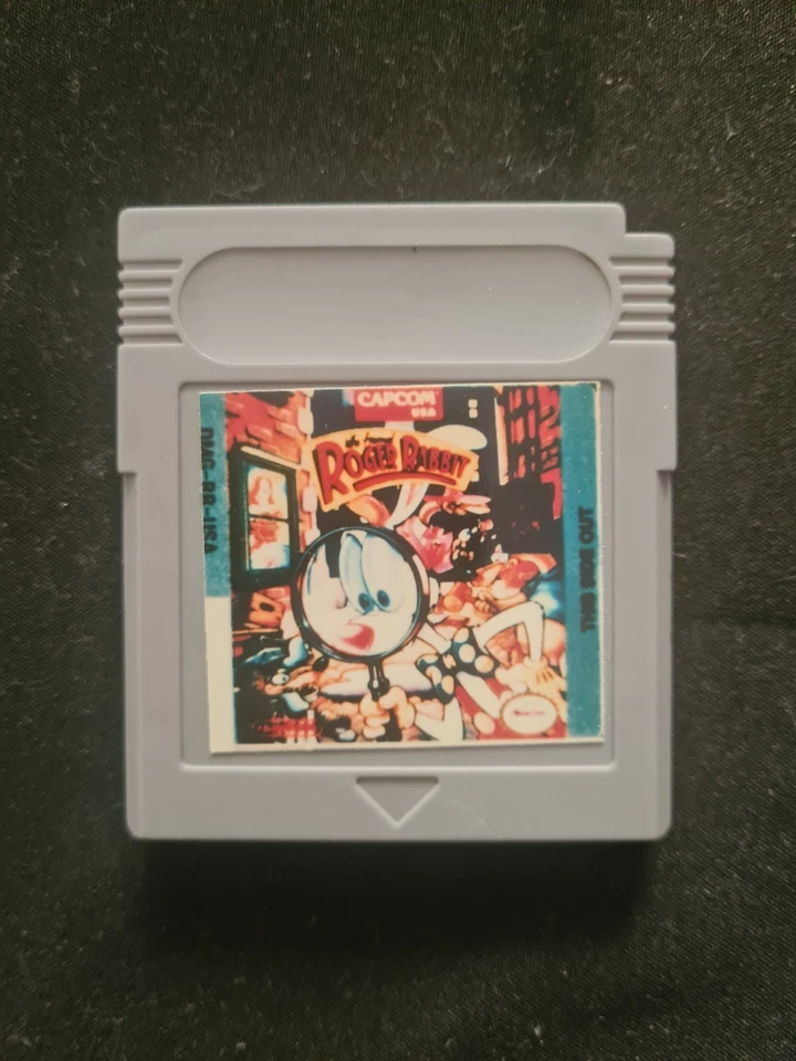 WHO FRAMED ROGER RABBIT Nintendo Game Boy USA AMERICAN Version Game Gameboy - Image 2 of 3