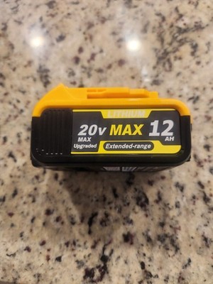 20V Max 12Ah Li-Ion Replacement Battery Extended Runtime Power Tool Battery
