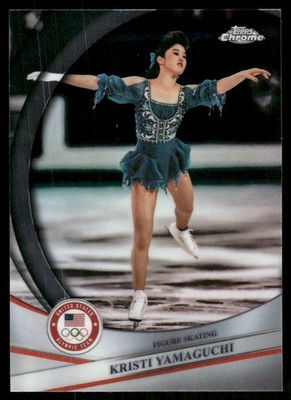 2026 Topps Chrome U.S. Olympic and Paralympic Team Hopefuls 195 Kristi Yamaguchi