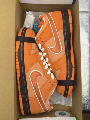 Nike Dunk Low SB x Concepts Orange Lobster FD8776 800 US Men's Size 7 Brand New