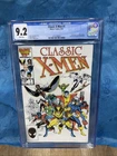 Classic X-men 1 Cgc 9.2 1986 Marvel Graded Comic New Slab White Pages