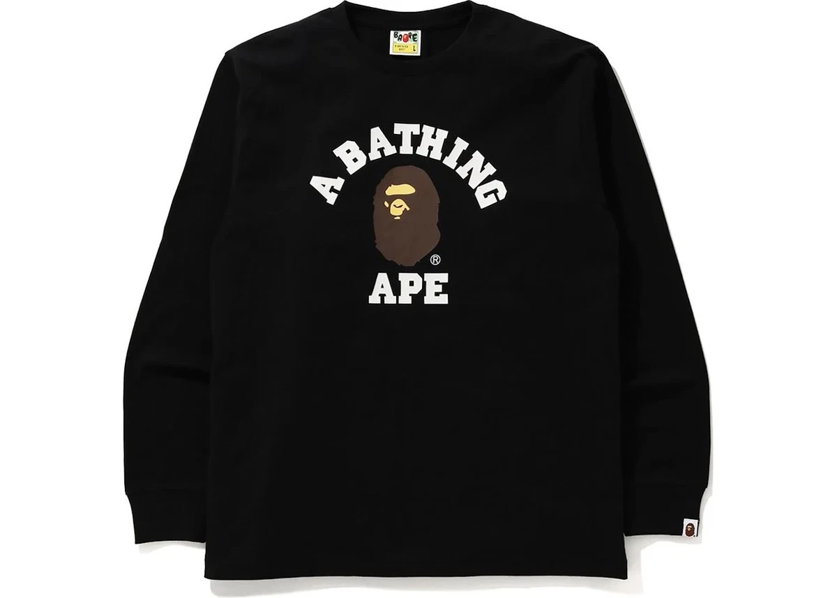 VERY APE ロングスリーブT 90s A Bathing Ape Long Sleeve T-Shirts for Men for sale - eBay