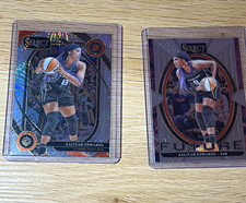 Panini 2025 WNBA Select/Prizm Aaliyah Edwards Connecticut Sun #231 #21 Lot(2)