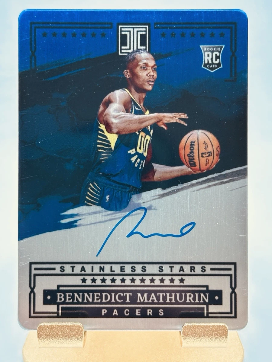 2022-23 Panini Impeccable - Bennedict Mathurin #SSA-BNM for sale
