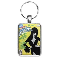 ELVIRA'S HOUSE of MYSTERY #9 Sexy COVER ARTWORK Key Ring or Necklace DC COMICS