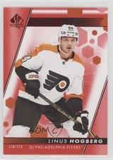 2022-23 SP Authentic Future Watch Limited Red Linus Hogberg #185 3g2