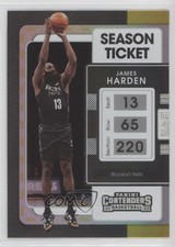2021-22 Panini Contenders NBA 75th Anniversary Ticket James Harden #64 n0c