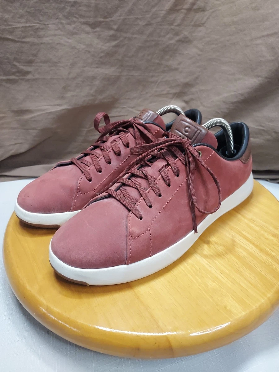 Cole Haan Red Suede Casual Shoes for Men for sale | eBay display picture 1