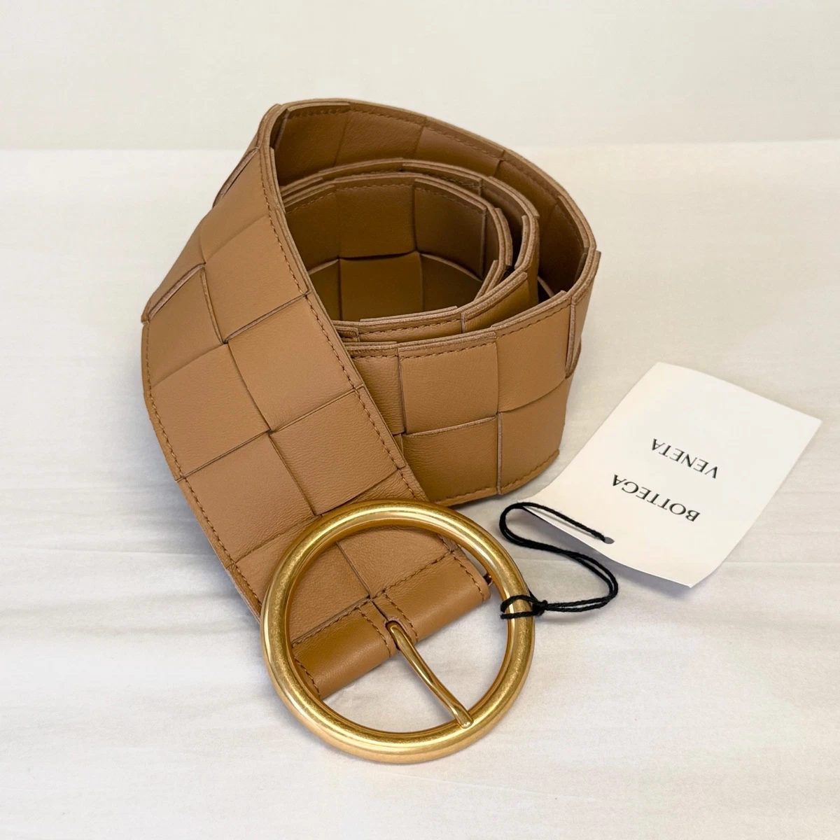 Bottega Veneta Women\'s French calf Leather Red Belt 657149, Italy, 100‎ cm Bottega Veneta Women main image 3