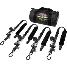 Powertye Fat Strap Trailer Kit - 1.5"x6.5' - Black  TRAILERKIT-82