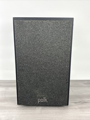 Polk Audio Monitor XT15 Bookshelf Speaker Wired Black Wood Banana Jack