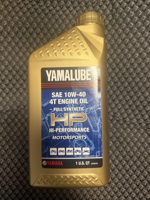 #ad Yamaha Yamalube Full Synthetic Oil HP 10 40 $15.00