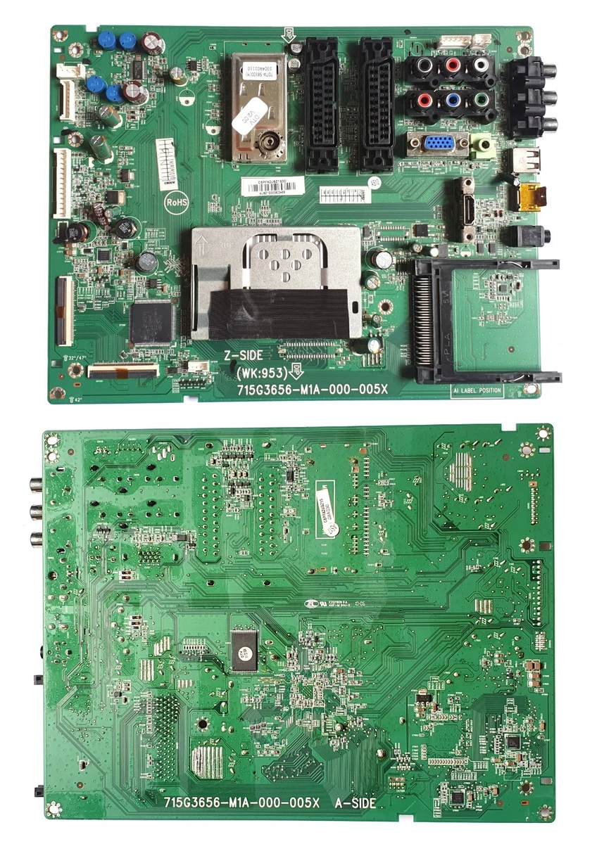 Pièces et composants cartes mères JVC pour TV JVC