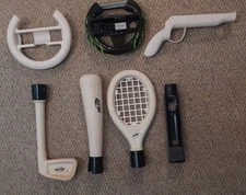 Nintendo Wii Remote Accessories Lot of 6