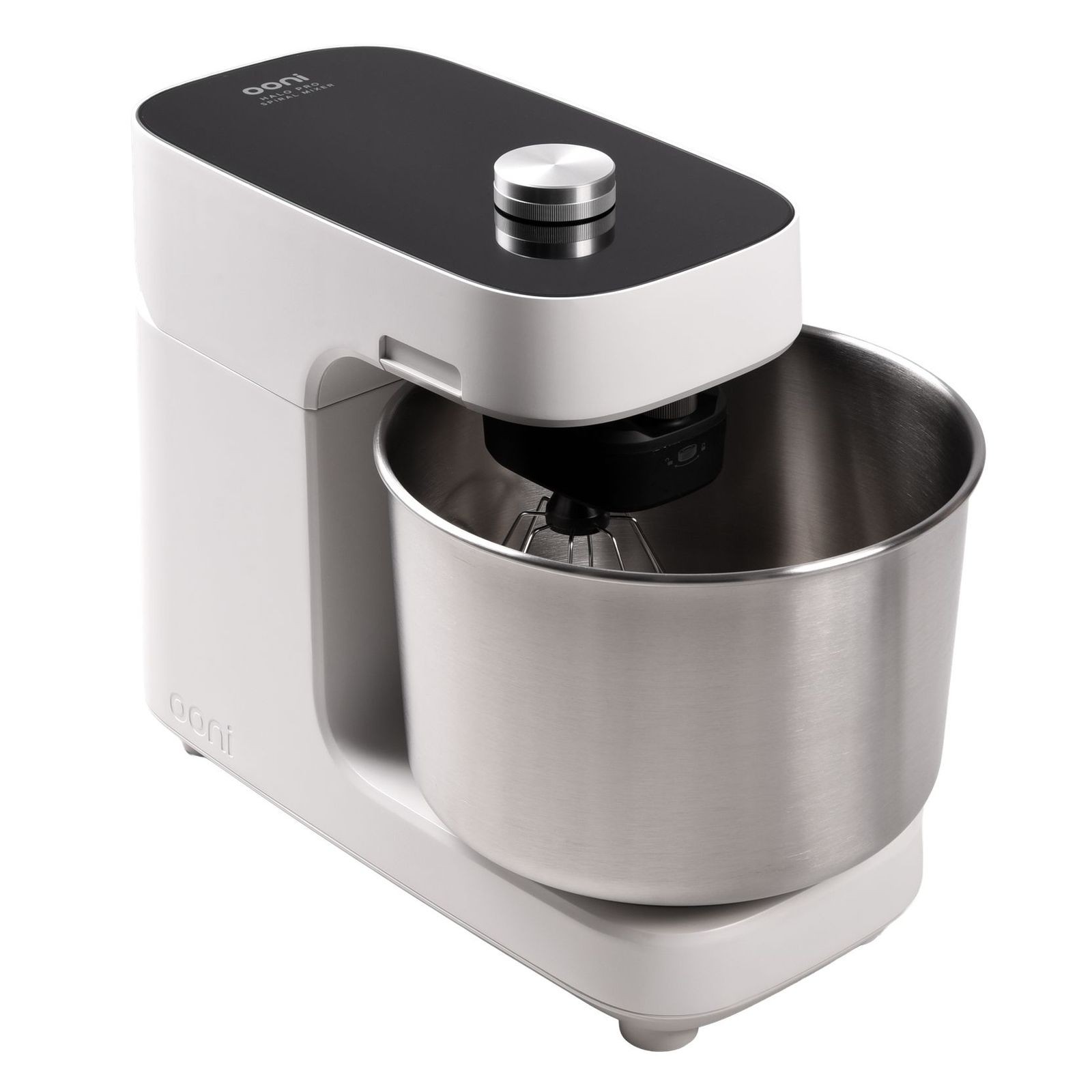 Ooni Halo Pro Professioneller Spiralkneter – 7,3-Liter-Küchenmaschine mit Zubehö