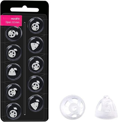 2x EWANTO Oticon  mini Fit 10er Blister 10 mm Vent Bass Kuppeln Schirmchen
