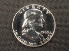 NobleSpirit (AM) Stunning GEM PROOF 1963 Franklin Silver Half Dollar